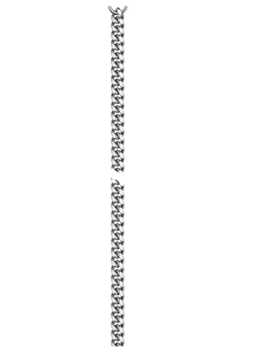 Tissot Polished Silver Pocket Watch with Chain